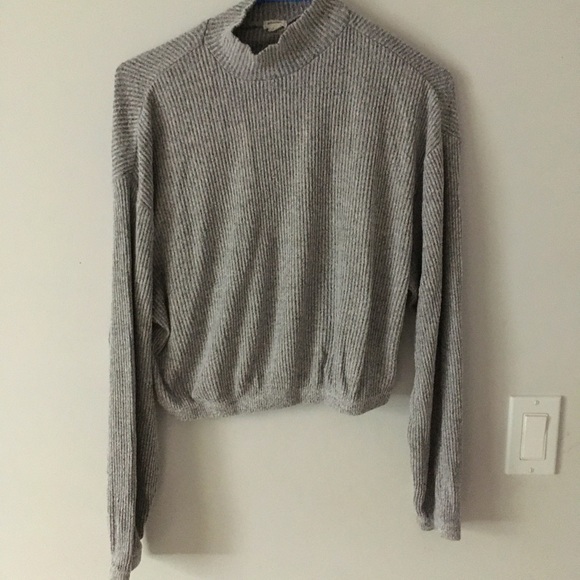 Grey chord turtle neck - Picture 1 of 2